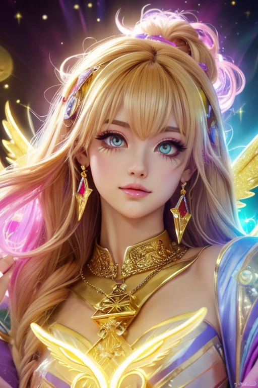 Angewomon,1girll,face closeups