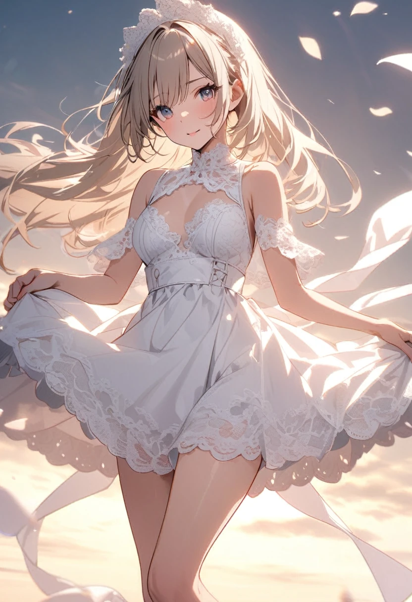 White lace