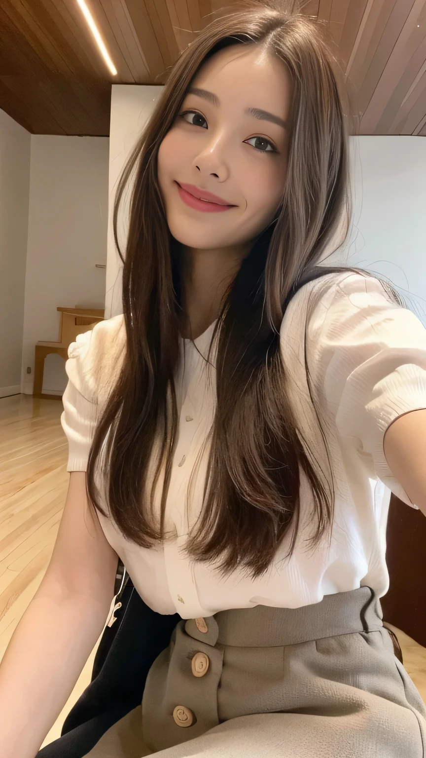 seed:2020674263.((Full body angle:1.1)).((highest quality, 8K, masterpiece:1.3)), ((from below:1.1)).concentrated:1.2, Perfect body beauty:1.4, Hips:1.2, ((Delicate Hair)), (Colorful button-through crop shirt :1.1) , ((highest quality、8K、masterpiece:1.3))、1 Girl、A sloppy smile、Esbian all over、Slim face、Big Boobs、Beautiful woman、(Dark Brown Hair)、Long Hair、1.1、Flickering Valley、Detailed eyes、double eyelid、Blurred Background、超Slim face、Smile、Looking down、stroll、