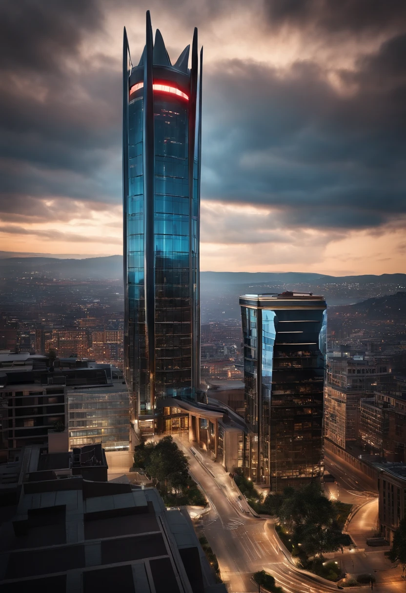 tony edward stark"Stark Tower" A magnificent architectural masterpiece, There is a helipad