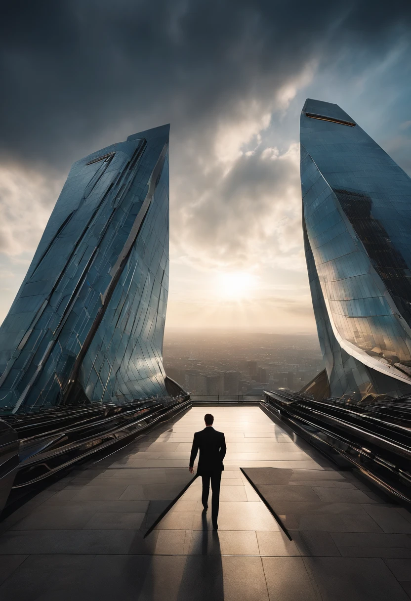 tony edward stark"Stark Tower"   A magnificent architectural masterpiece，   There is a helipad