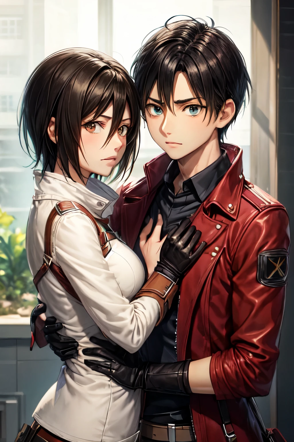 eren x mikasa