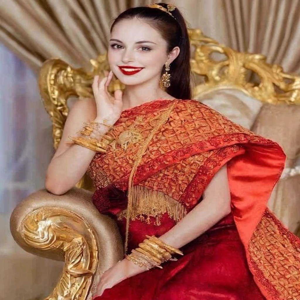 (Masterpiece:1.4),, (best quality:1.4),,3 D,, Ultra high resolution animation,, 8k, CG,, (Very delicate and beautiful:1.2),, , upper body,, from the side,, look at viewer,, , 1 girl,, alone,, Girl Robbery,, mature woman,, , cute, sweet,, , In wheat fields,, blurred background,, , long brown hair,, Ponytail, long, flowing hair,, , brown eyes,, gag,, red lips,, , wind blown face,, , white dress,, large breasts,