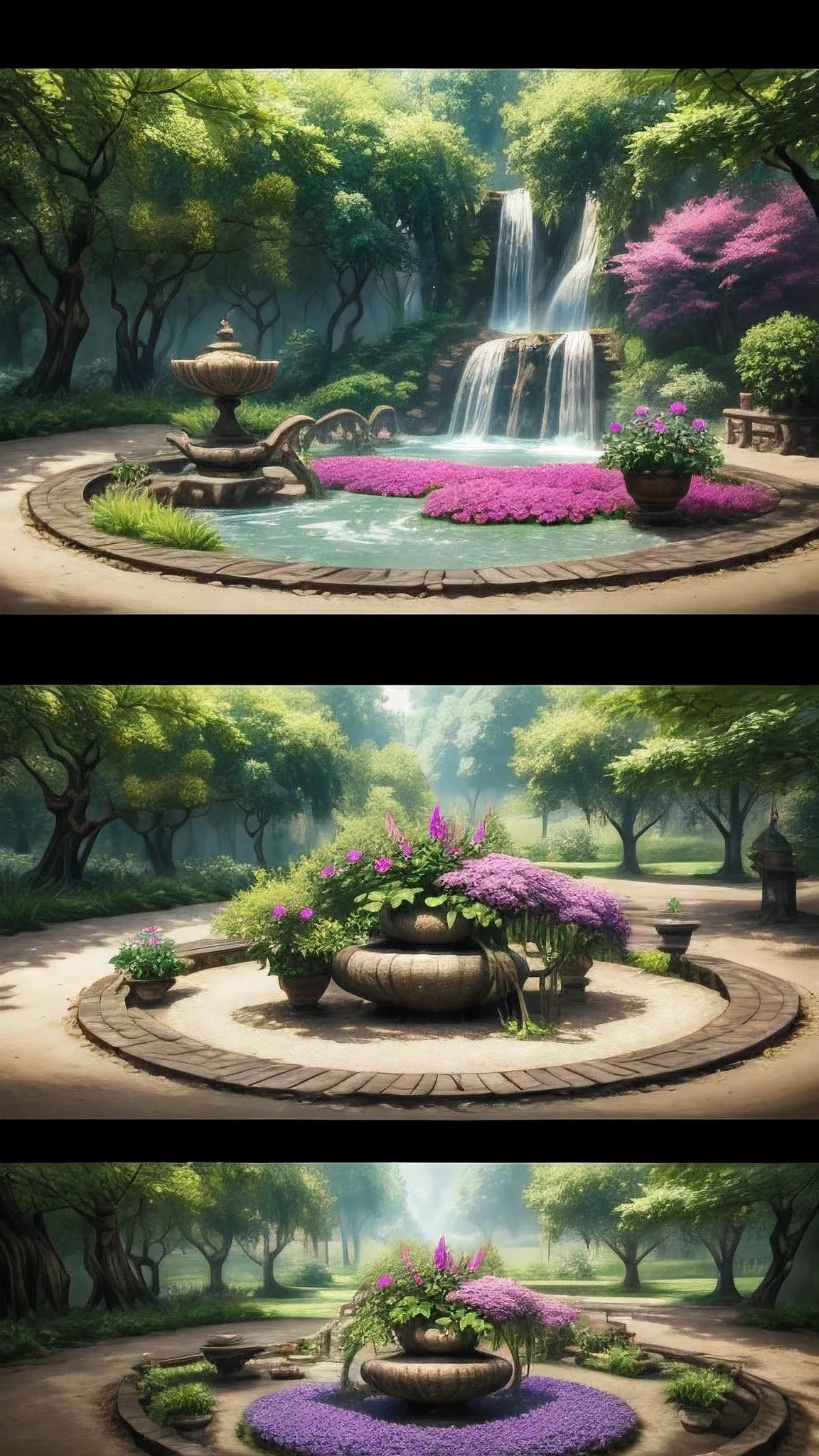 In the enchanted garden, exquisite and vibrant magical plants come to life. The scene is captured with the utmost precision and attention to detail, ensuring the highest quality and resolution. Each plant is depicted in stunning 4k, 8k, and high-resolution imagery, making it a masterpiece in itself.