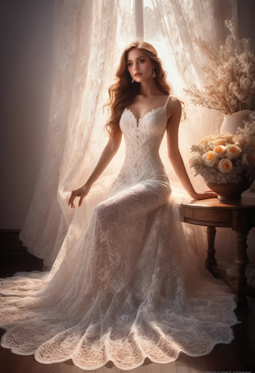 Rapunzel, (((topless))), stockings, ((best quality, 8K, Meisterwerk :1.3)), Scharfer Fokus :1.2, Körperkleid :1.1, Hochdetaillierte Gesichts- und Hautstruktur, topless, Garten, viele Details, detaillierter Hintergrund, mehr Details, photo, ultra realistisch
