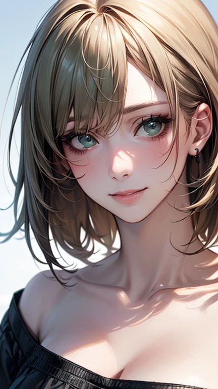 (Browsing Caution:1.2), (8k, RAW Photos, Best image quality, masterpiece: 1.4), (Highly detailed CG Unity 8k wallpaper, highest quality, High resolution: 1.2), (Ultra_Familiar, 超High resolution: 1.2), super highly Familiar, (Realistic, Realistic: 1.48), 1 girl, Focus Only, Side Lock, bangs, ((Dark green eyes:1.4, Round eyes, Beautiful eyelashes)), Clear Eyes,Big Breasts,Shiny Hair, beautiful Familiar cold face,Captivating smile, Beautiful and delicate eyes with exquisite detail,Extremely accurate details,Skin dents,Outdoor,Perfect Face,Perfect body, Beautiful Eyes, Beautiful Face,(Portraiture:1.5),Beautiful clavicle,Upward glance,Very cute woman, (Female doctor:1.6、Doctor&#39;s white uniform、Stethoscope、Glasses、clean, Tied up hairstyle)、Medical Gloves、Name tag、Scrub Suits、Examination room、Medical equipment, Brown Hair,