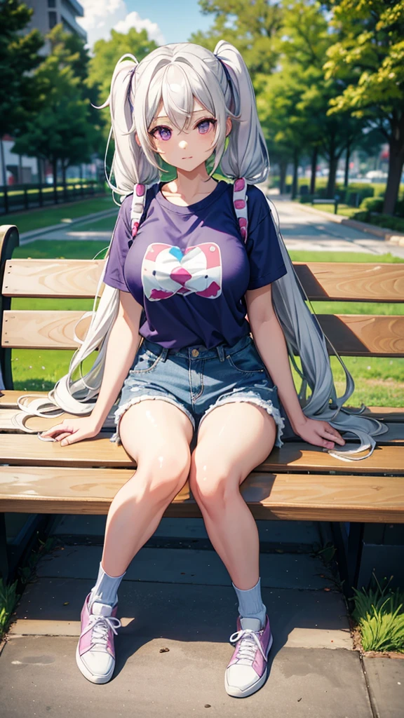 (\1girl)/,(\nejire hado)/,(\Character from the Boku no hero academia series)/,(\beautiful character)/,(\Busty)/,(Wearing),+,(a very short skin-tight denim pencil skirt and a pink sleeveless blouse showing the piggy bank of her breasts)