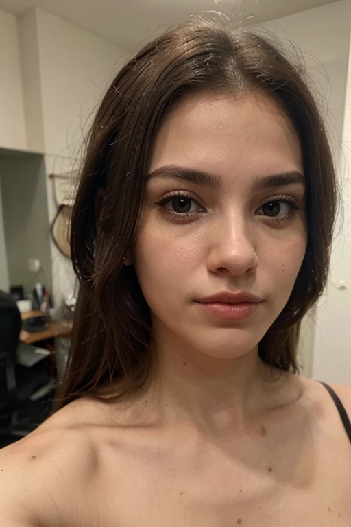 (crie uma mulher com rosto perfeito, branca 