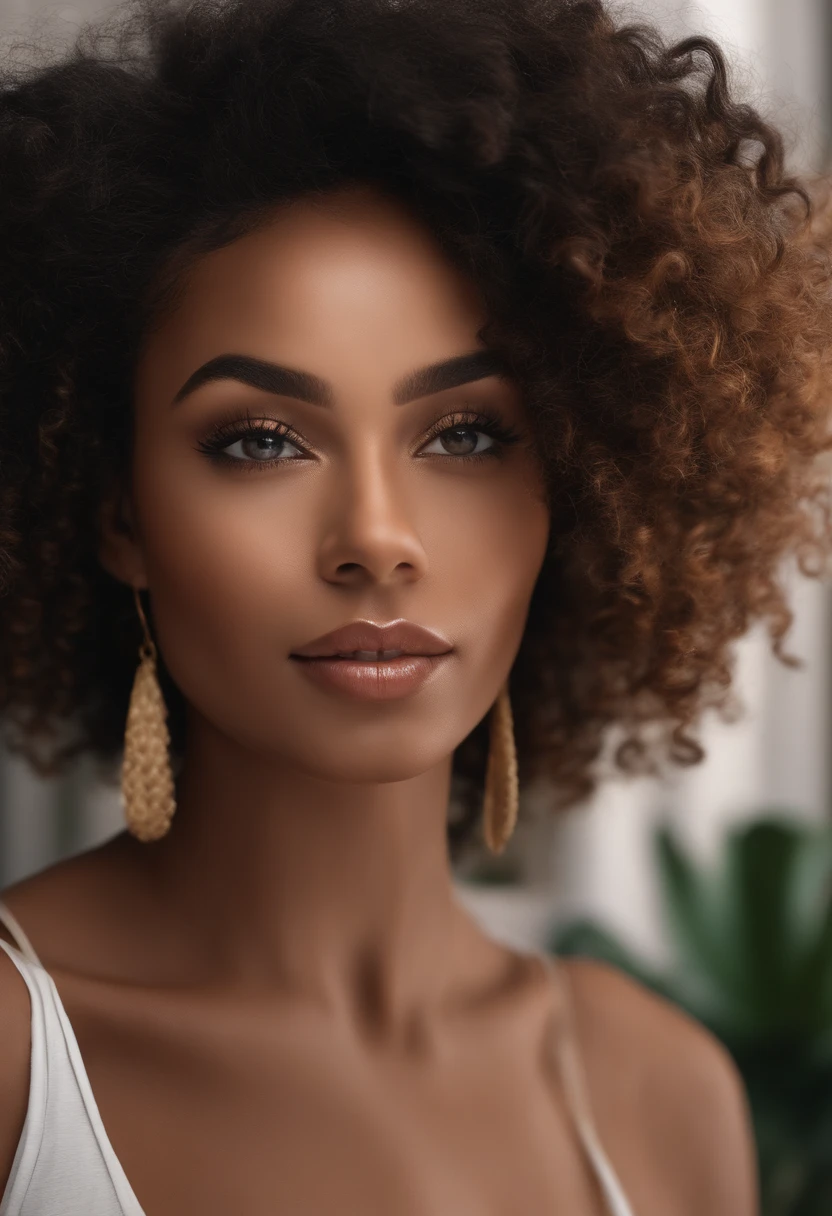 "Ultra-realistic image of a beautiful 25-year-old African-American girl, ,Caramel peel, corps parfait, Prendre un selfie dans la salle de bain avec son iPhone 14, maigre, taille ultra-fine, cheveux noirs, African short curly hair , piercing green eyes.hyper-realistic,anatomie correcte,Facial features are carefully represented,Boucles gratuites, black curly hair, (court, black curly hair), Long curly wild black hair, cheveux multiversaux, court, black curly hair, cheveux noirs lisses, Boucles, wavy hair spread out, Boucles baroques, Boucles, Curly,Texture des cheveux, Curly bang