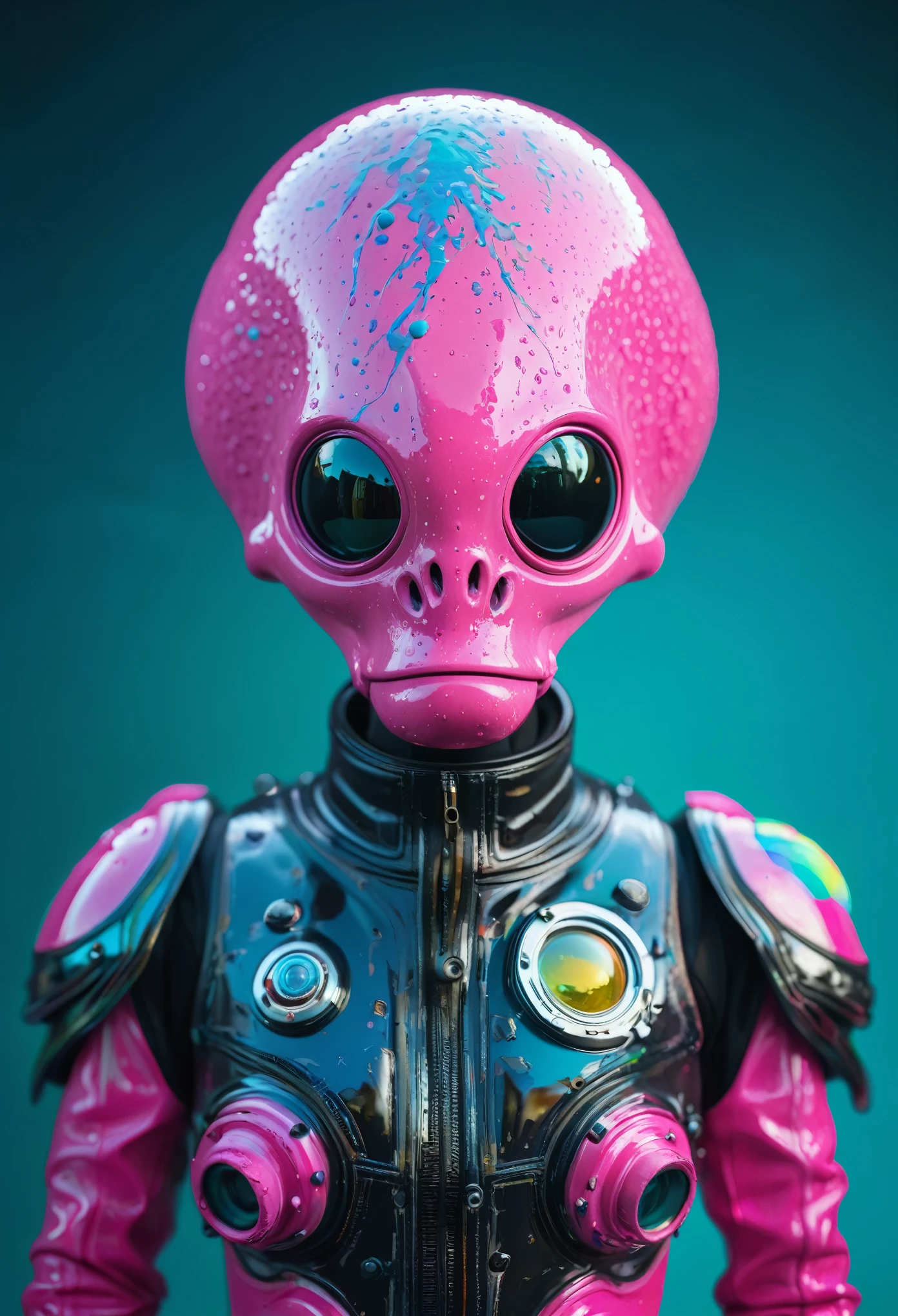 8K, ARTISTIC photogrAphy, best quAlity, mAsterpiece: 1.2), A (potrAit:1.2) Don Bluth Style ASTRONAUT Cthulhu pink Toon Doll, full body RAW candid cinema, cyan hair, 16mm, color graded portra 400 film, remarkable color, ultra realistic, sad admosphere, dark lighting, oppressive atmosphere, depressive colors, kodak portra 400, photograph,r, Natural Light, Pinhead lighgts, blur reflection, Brush Strokes, Smooth, abstract, Splatter, Oil On Canvas, rainbow colors, fractal isometrics details bioluminescens : a stunning realistic photograph of wet bone structure, 3d render, octane render, intricately detailed, titanium decorative headdress, cinematic, trending on artstation | Isometric | Centered