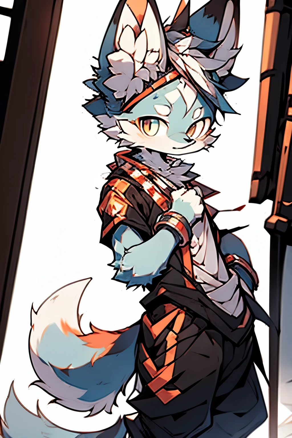 Skinny,furry