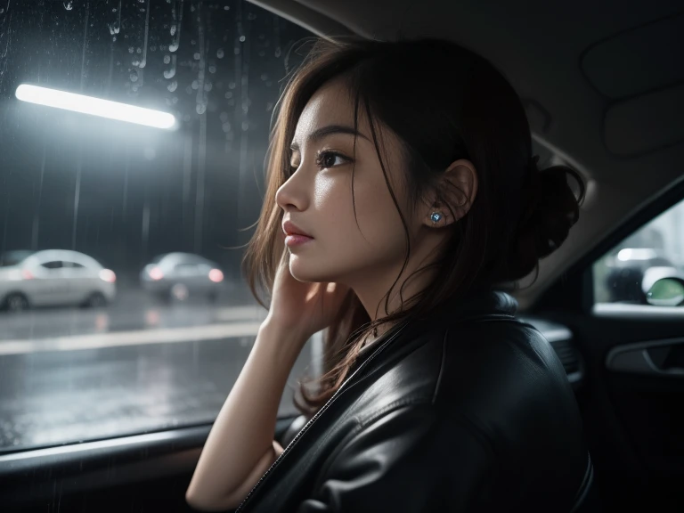 driving seat handle It's raining outside
Wiper does not work Night hurricanes
inaudible "I love you"
lips Close your ears
Their thoughts Drowning Rain Highway