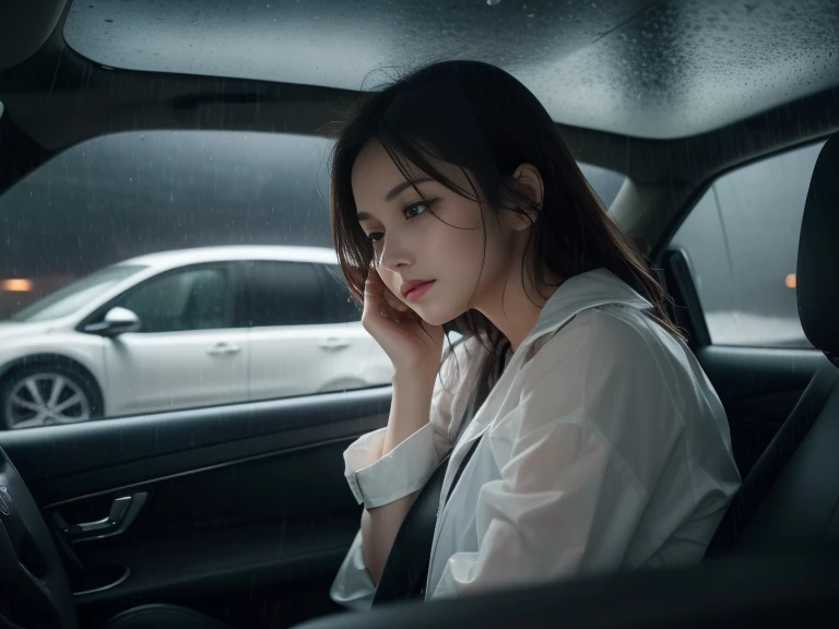 driving seat handle It's raining outside
Wiper does not work Night hurricanes
inaudible "I love you"
lips Close your ears
Their thoughts Drowning Rain Highway