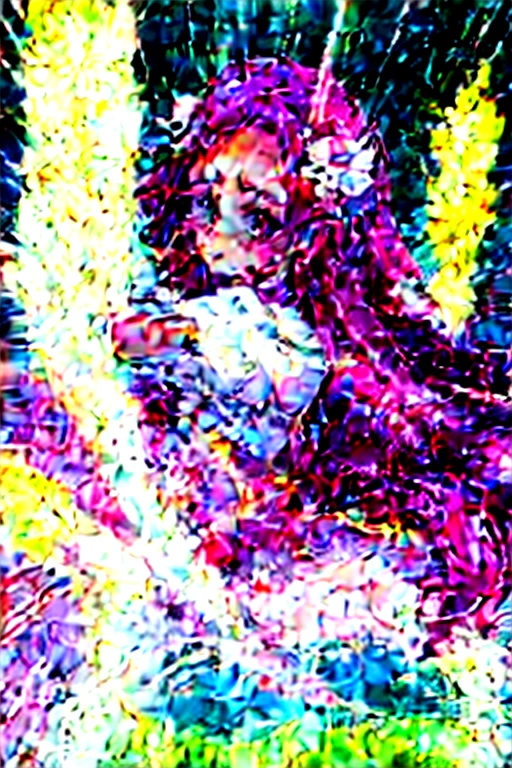 Magical girl manga linear manga color