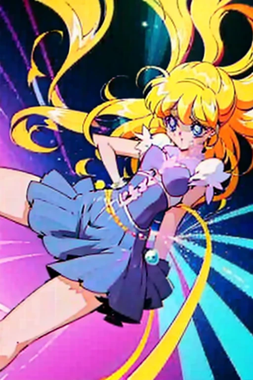Magical girl manga linear manga color