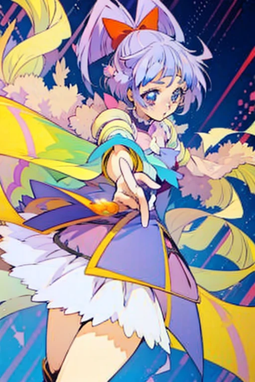 Magical girl manga linear manga color