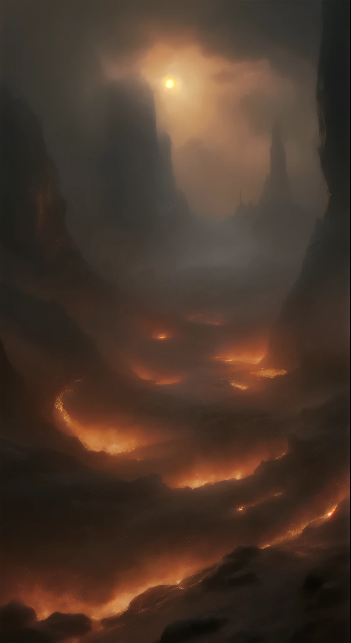 , Paisagem do inferno, O fundo do inferno, a batalha final no inferno, Apocalyptic landscapes!!!!!, mustafar, The Ruins of Hell, ! Apocalyptic landscapes!!, awesome d & D A Arte do Sol Escuro, Gates of Hell, Gates of Hell, arte conceitual de world of warcraft, Resgate do submundo!!!!!!