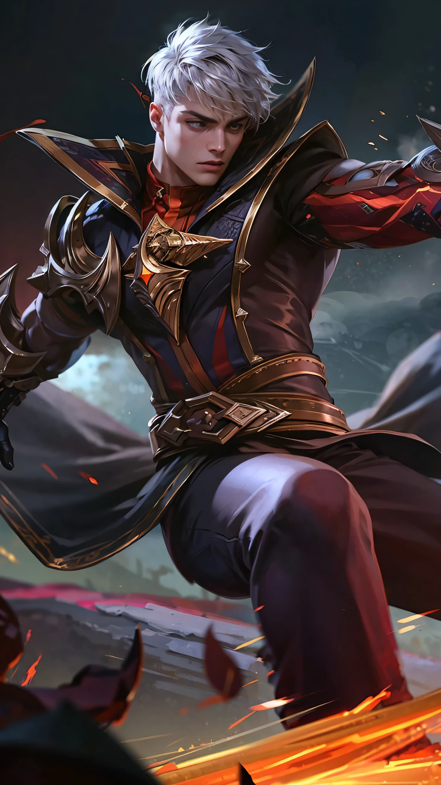 Best quality, masterpiece, detailed skin texture, detailed clothes texture, detailed face, super detail, 8k, intricate detail, 1 boy, The color doesn't change, Muscle guy, 1 guy