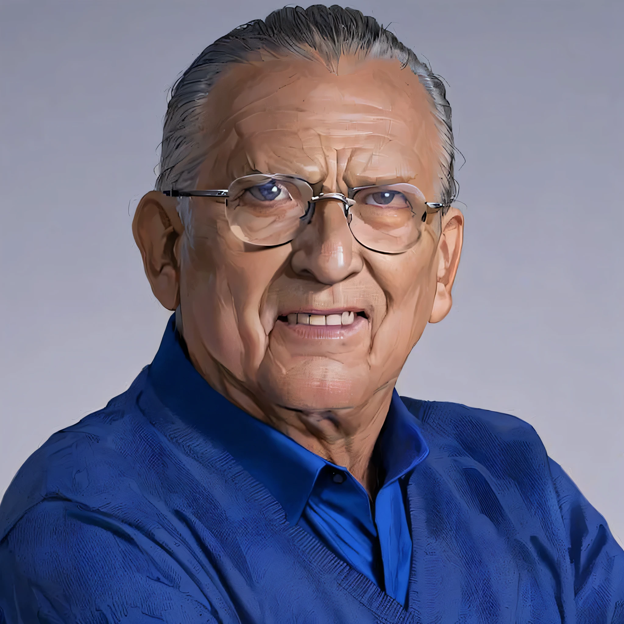 old mafioso, old man with glasses, visual novel mafioso, anime business old man, visual novel character portrait,