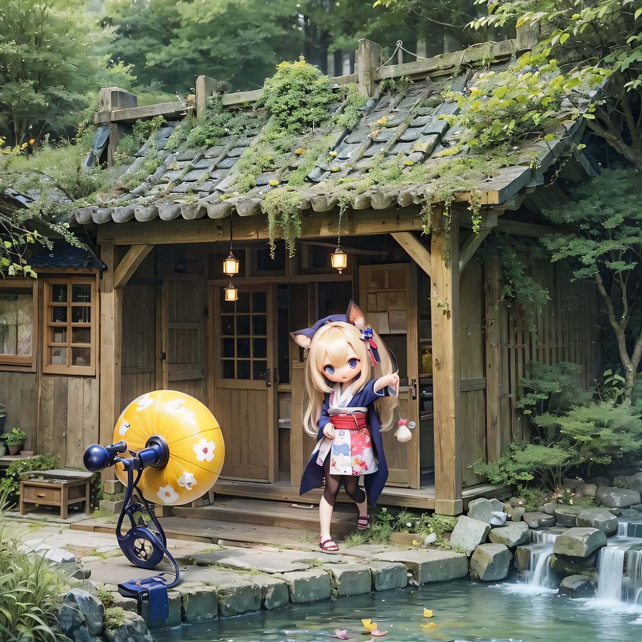 Armin Girls Chibi Yukata Hot Spring Inn