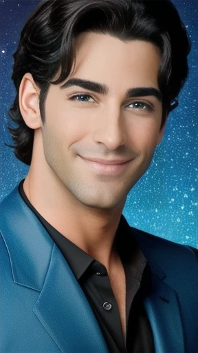 a jewish original heartthrob man on the face.