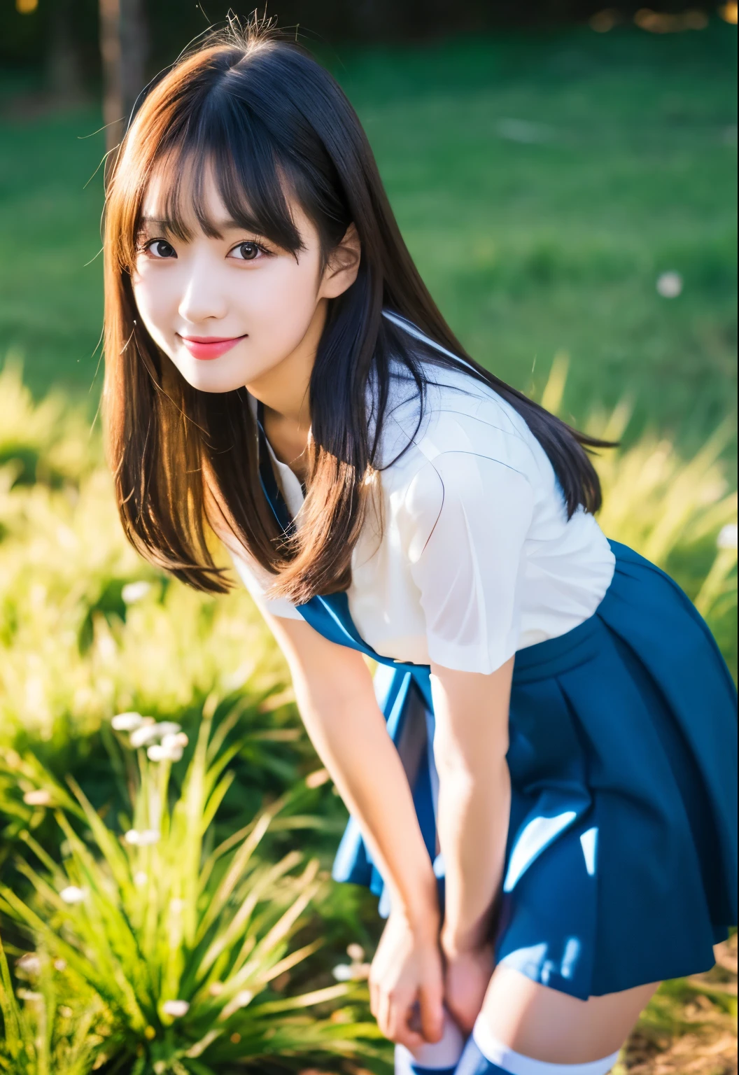 solo,1girl of (20 yo),20 years old girl,young,aged down, 
(parted lips),light smile,(thighhighs),
jin clothing,jinstyle,outdoors,(looking at viewer:1.3),see-through,(light blush),
detailed eyes,(intricate:1.05),(looking at viewer),(shiny skin,skindentation),wide angle,
hanfu,
shiny skin, skindentation, best quality, ultra high res, (photorealistic:1.4),