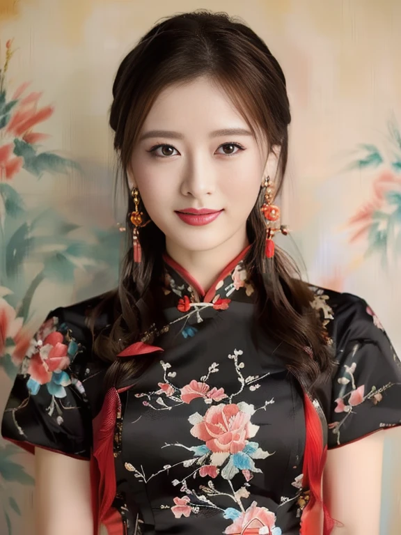 Close-up of woman wearing black dress and red earrings, หญิงชาวเอเชียอาราฟเฟ่in kimonoโพสท่าถ่ายรูป, palace , a girl in Hanfu, traditional art, fan art, Hanfu, fox and bush, Chinese girl, สวมChinese dressโบราณ, Miko, white Hanfu, Sakimi-chan, in kimono, Shikami, irelia, anime girl, sexy pose, on my bed, young and cute girl red expensive silk,Chinese style, Chinese dress, traditional chinese, Cheongsam, Chinese girl, traditional beauty, Chinese woman, with ancient Chinese clothes, Chinese dress, traditional chinese clothing, palace , girl in hanfu, high quality vertical, Chinese princess, beautiful oriental woman, wearing a red Cheongsam