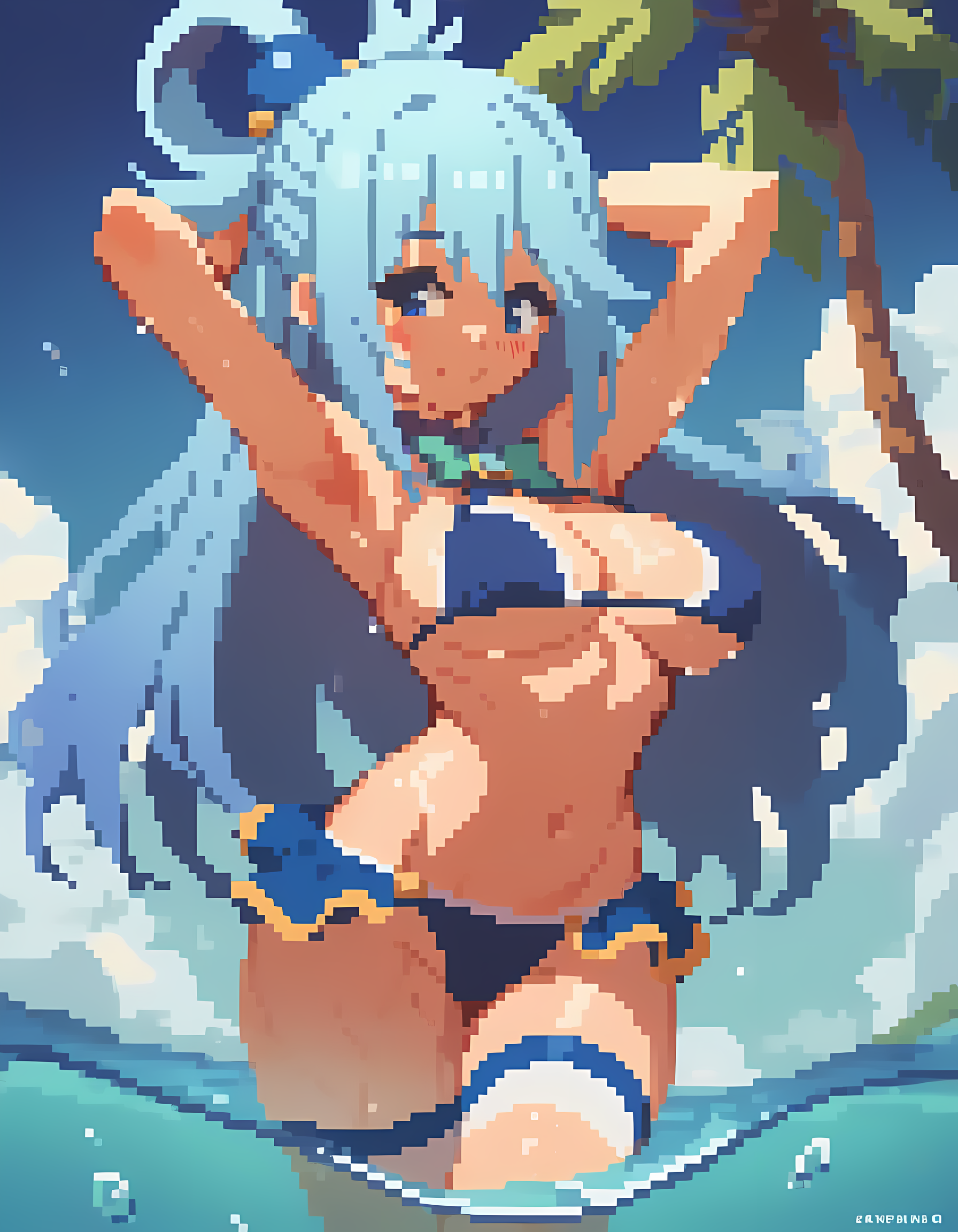 Pixel Art - Sakuemonq Artist Style - Pony v1.0