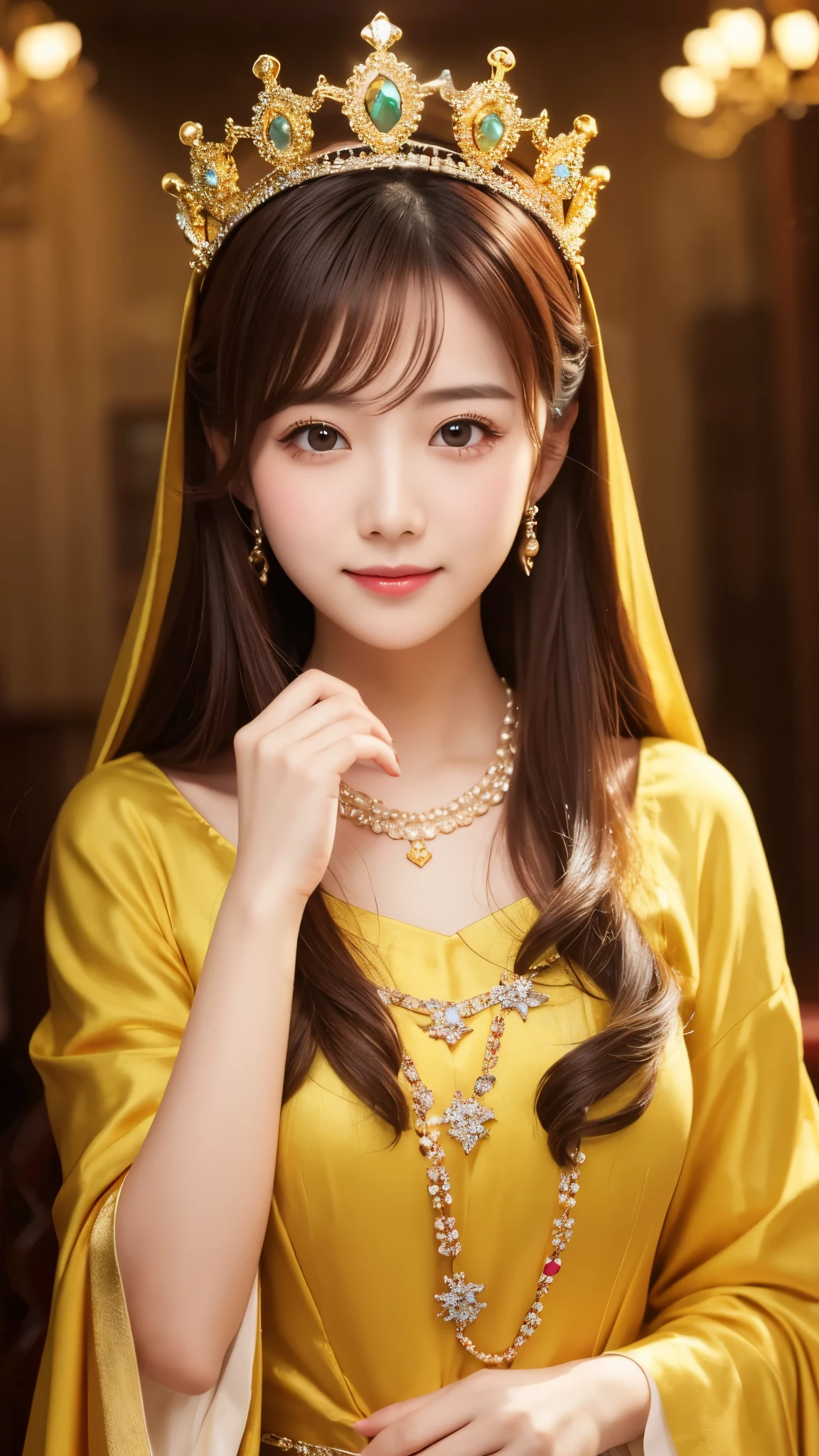 Money luck Cute beautiful girl Gorgeous Crown