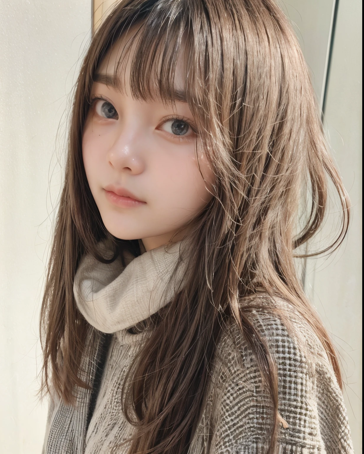 perfect beautiful girl、Beauty、high school student in Japan、childish