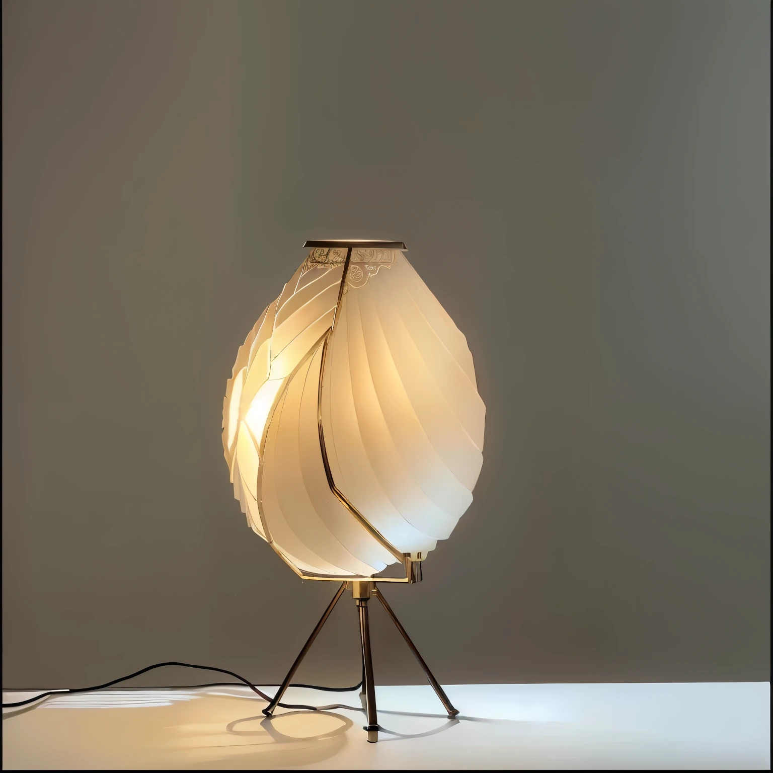 full subject shown in photo, lamp, backlit