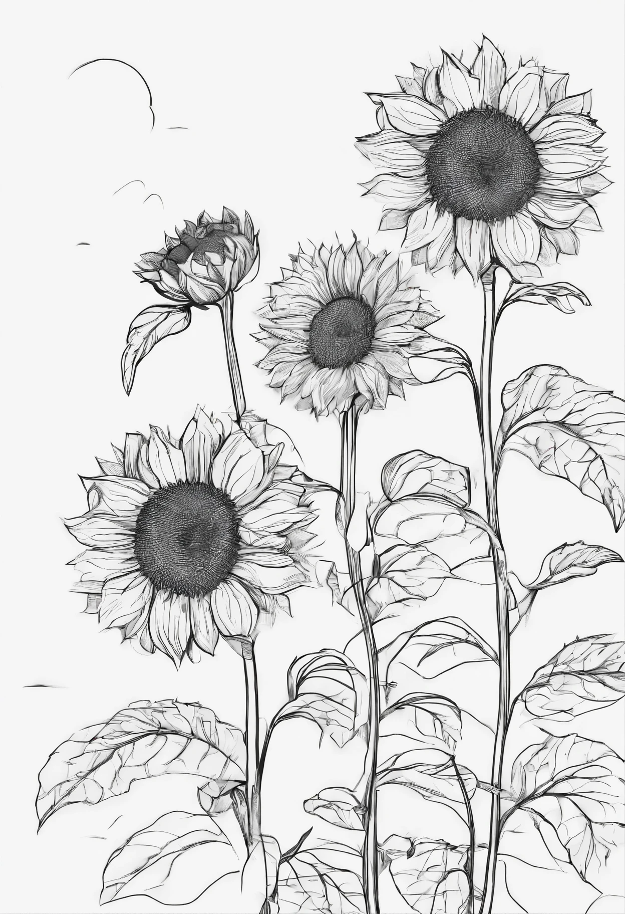 And sunflowers