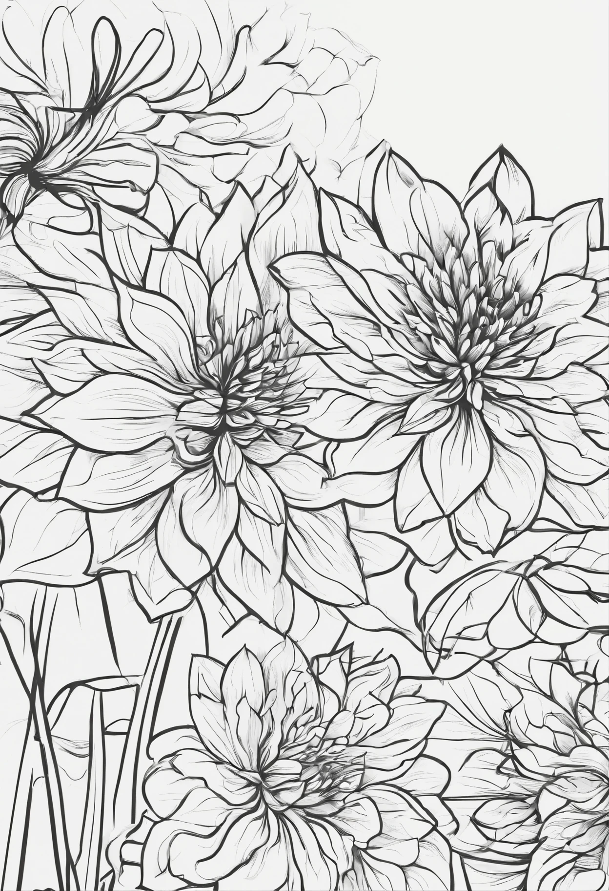 A dahlia