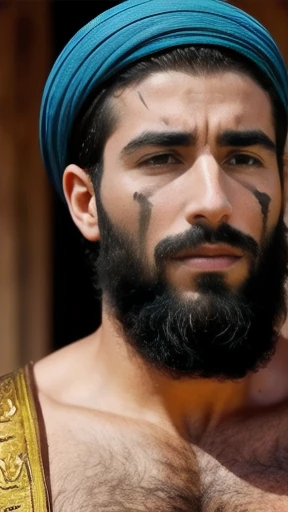 a Judaea man on the face.
