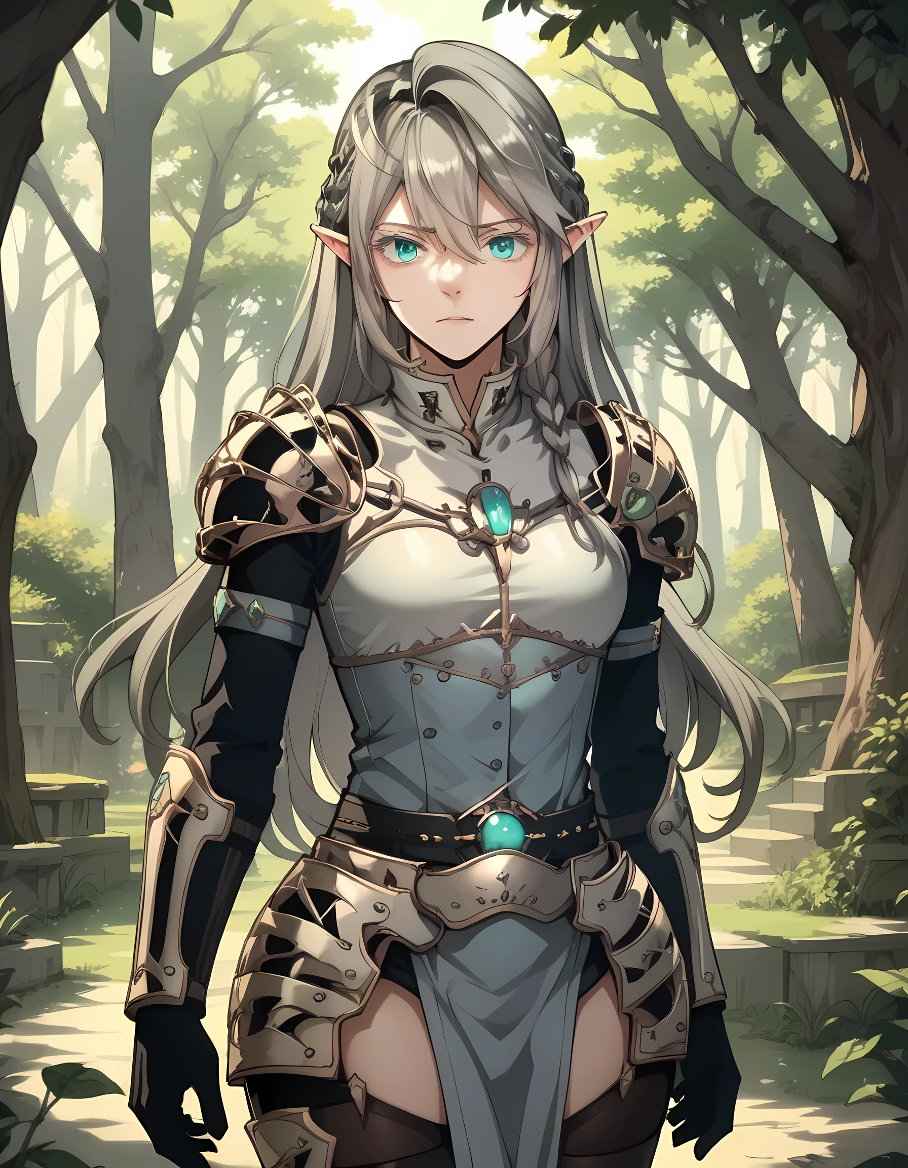 tessia eralith, loincloth armor, source_anime, forest, BREAK score_9, score_8, score_8_up, (score_7_up:0.5), (score_7:0.5), smooth_lighting, (score_6_up:0.5), (score_6:0.5) BREAK