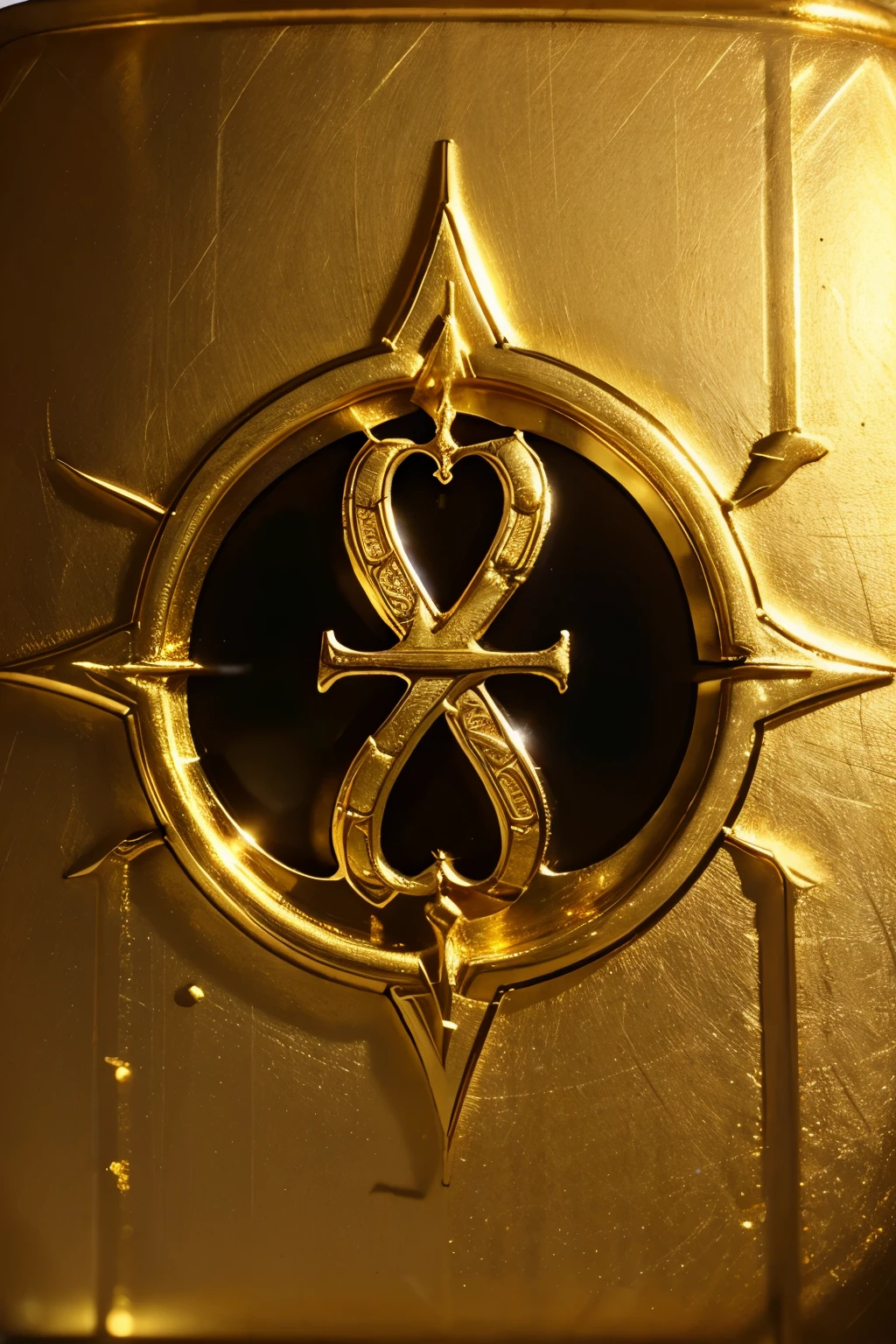 Word Holy Spirit written in gold letters 
