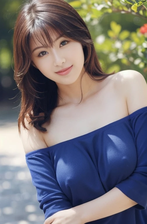 highest quality,Ultra-high resolution,
One Girl,Jeffs,(blue sky),(Natural light:1.2),(Dreamy atmosphere),Tone up,Tall Woman,
Nice hands,Perfect hands,small bust size、small breasts、small, Shapely breasts、Erect nipples on shirt、The whole shirt is thin, Transparent material..、small and cute breasts