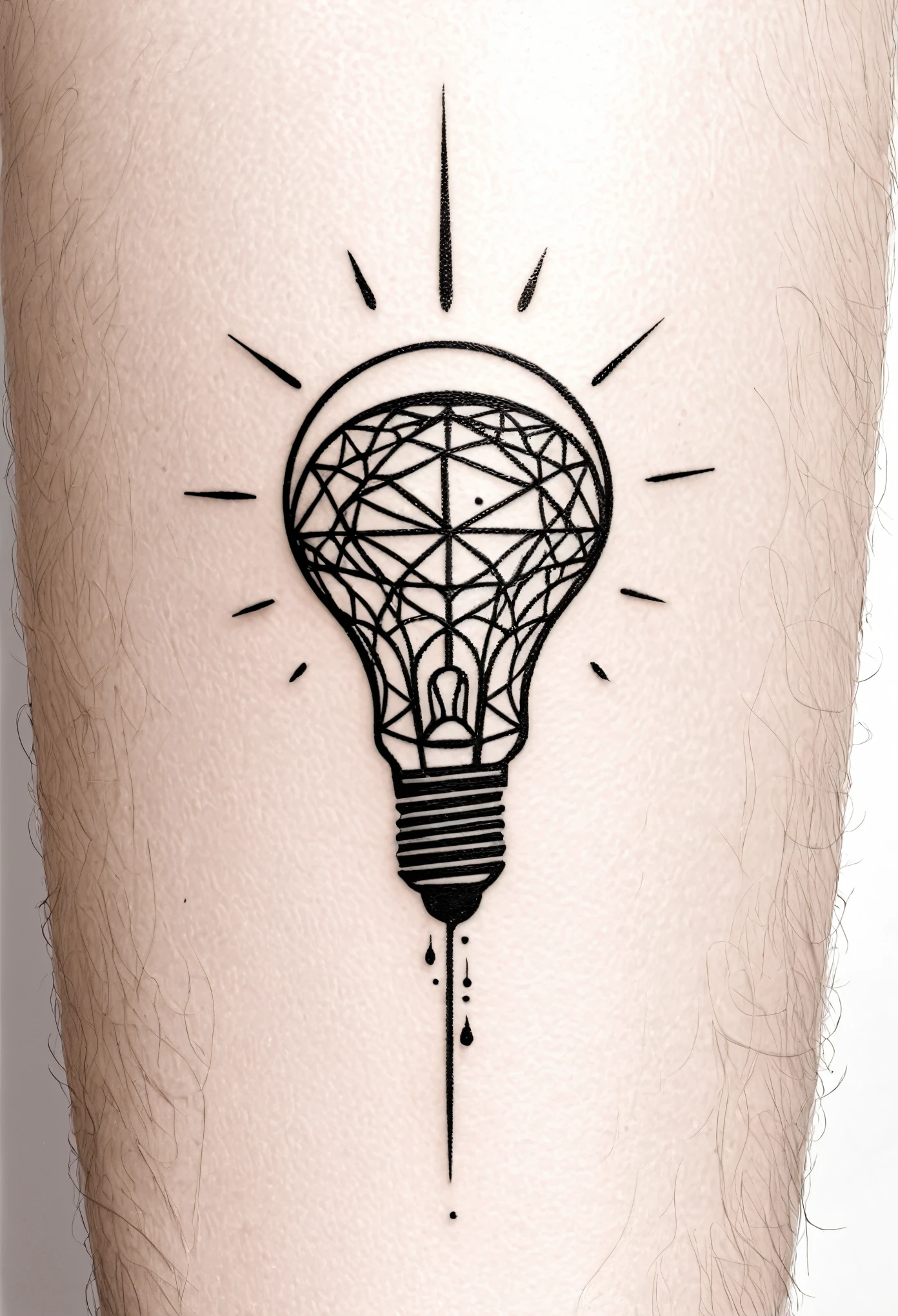 Give me an idea for a small tattoo for a man&#39;s neck 