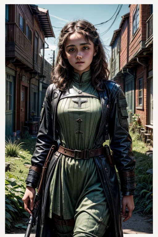 Ella Purnell Lucy (Ella Purnell) is one of the residents of the shelter; Maximus (Aaron Moten), a young soldier of the Brotherhood of Steel paramilitary faction; e The Ghoul (Walton Goggins),