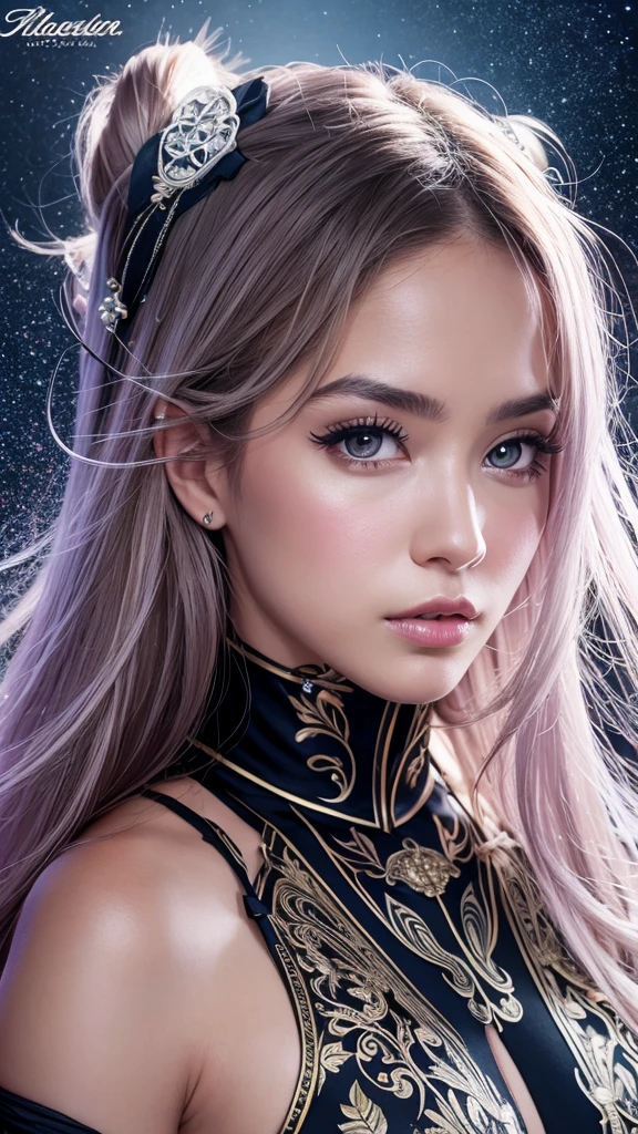 Photorealistic, 8k wallpaper finely detailled, perfect body perfect face, perfect hands perfect fingers, perfect hair, perfect image, full body framing shot, realism, detailed, highest resolution hyperrealism,
top-quality、8K Masterpiece、超A high resolution、(Photorealsitic:1.3)、Raw photo、glowy skin、((super realistic details))、portlate、globalillumination、Shadow、in 8K、ultrasharp、beauty breast、highly intricate detail、cenematic light、Beautiful eyes、radiant eyes、stares at the camera , very detailed eyes and faces,beatiful detailed eyes,hugefilesize, Bigchest, pink lips, (normal natural thin eyelashes), v triangle face,
Russian and Japanese mix, golden hair, straight long hair, gazing, parted lips,
pose as A sexy pose in standing
, ((wearing futuristic clothes))
,( intricate realistic detail background of futuristic)