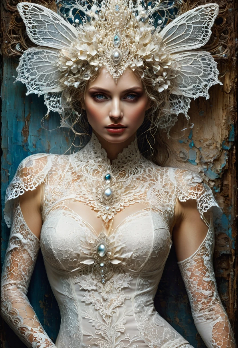 White Lace, by Stefan Gesell, best quality, masterpiece, very aesthetic, perfect composition, intricate details, ultra-detailed