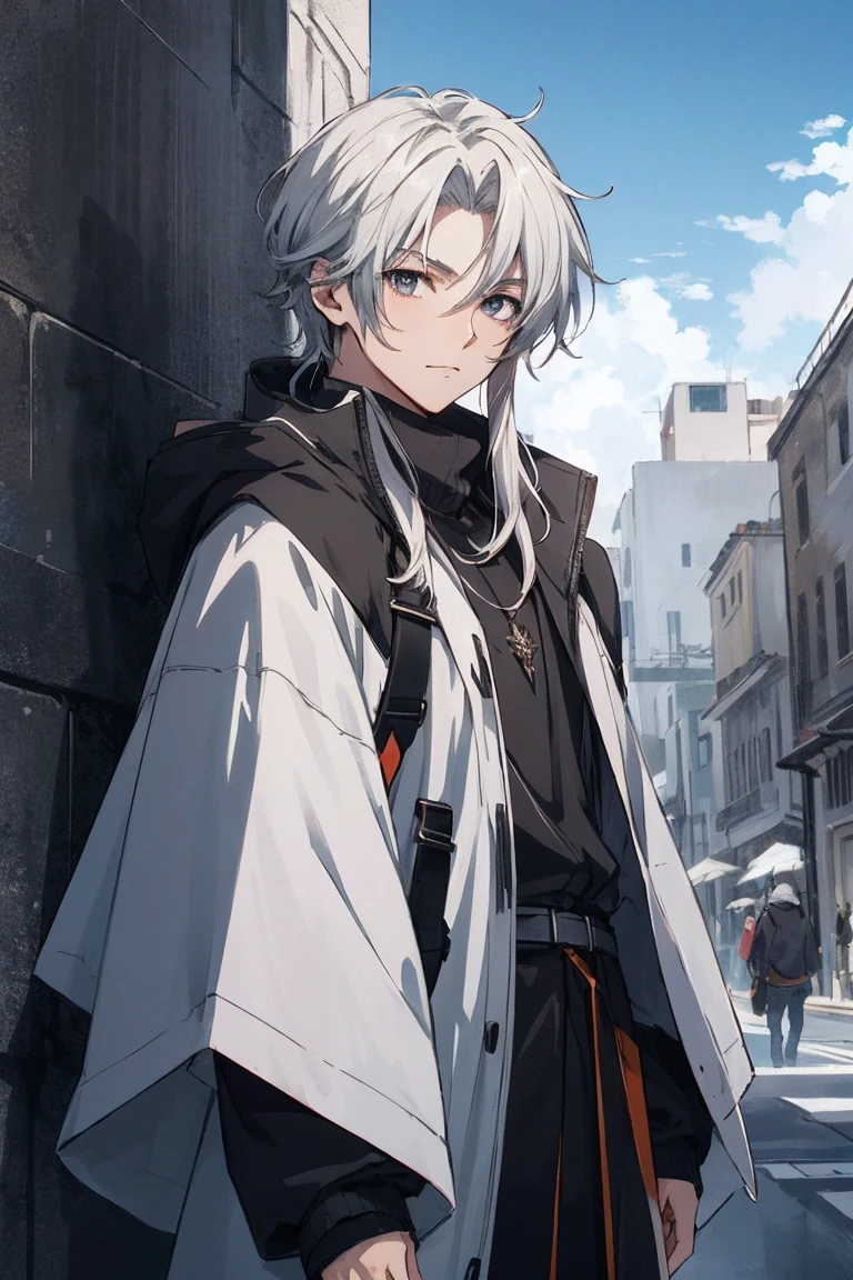 masterpiece, highest quality, High resolution，Anime Style、male、Wizard