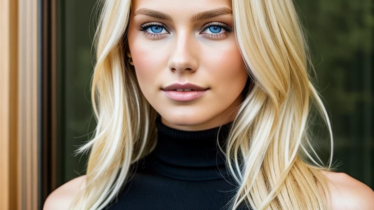 Blonde girl,