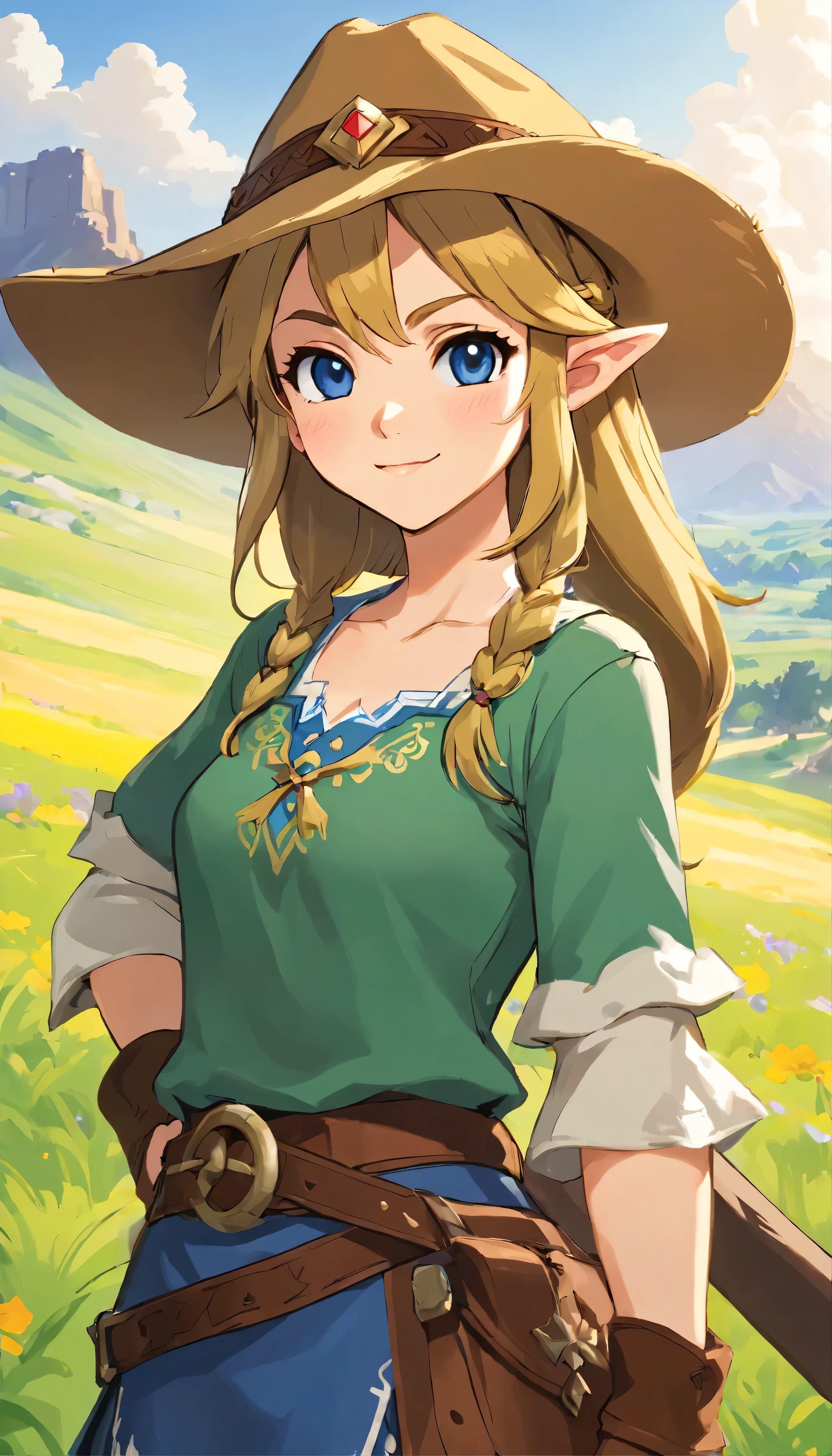with high definition images,Beautiful cowgirl(masterpiece、highest quality:1.2)、Cowboy-themed image of Scarlett Johansson、solo、One woman、Scarlett Johansson、Captivating smile、Look directly at your audience、Denim top and bottom、Riding a horse through the desolate plains,Western-style hats、Highly detailed、Intricately crafted facial features、Realistic skin texture、Expressive eyes、Warm and inviting、Rustic, sun-kissed landscape、The perfect blend of elegance and rugged charm