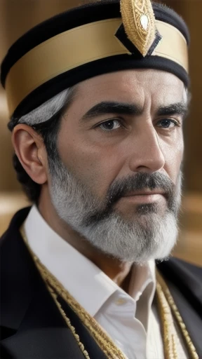 a rich Judaean man with bad focus on his face.