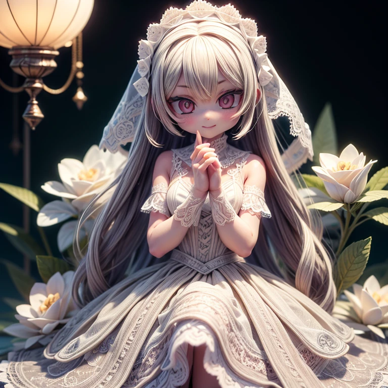 2females\((wearing beautiful delicate three-dimensional white lace:1.5),,smile,very beautiful,very delicate, \), BREAK ,\(many roses\((made by lace:1.5)\)\) BREAK ,quality\(8k,wallpaper of extremely detailed CG unit, ​masterpiece,hight resolution,top-quality,top-quality real texture skin,hyper realisitic,increase the resolution,RAW photos,best qualtiy,highly detailed,the wallpaper,cinematic lighting,ray trace,golden ratio\),dynamic angle,macro photography,[nsfw:2.0],close up lace,2arms,anacomically correct hands