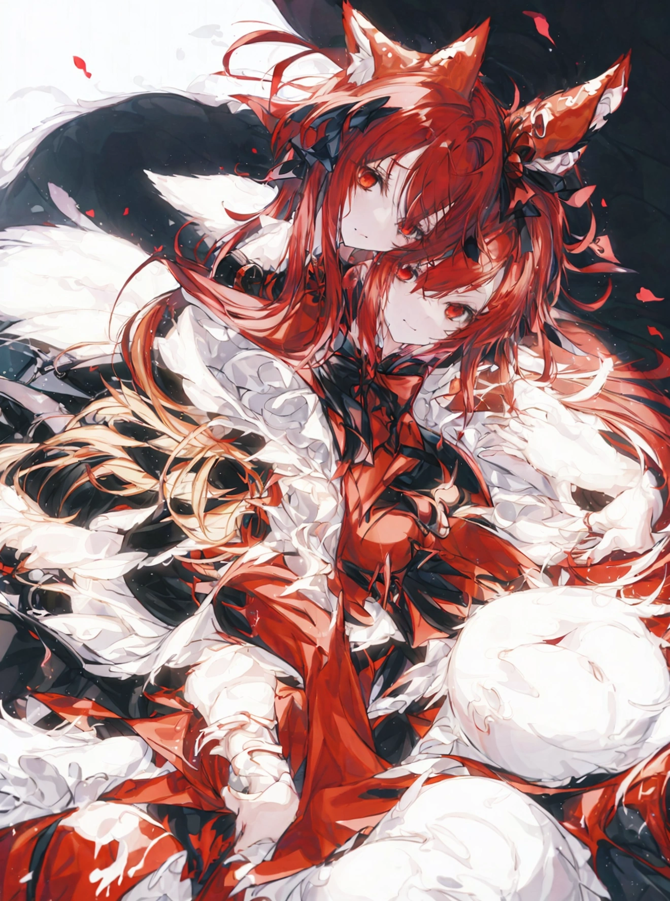 Red Demon Fox Girl