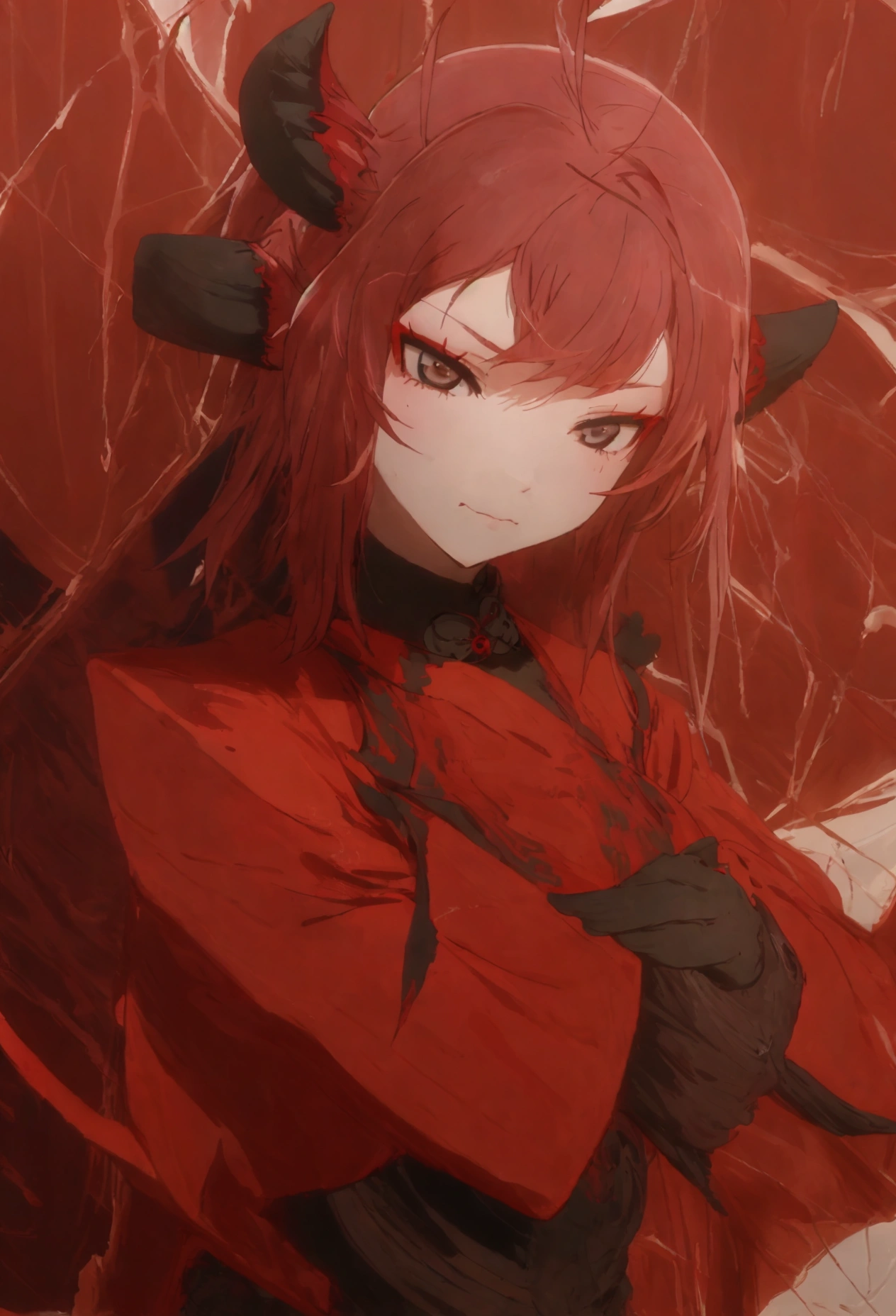 Red Demon Fox Girl
