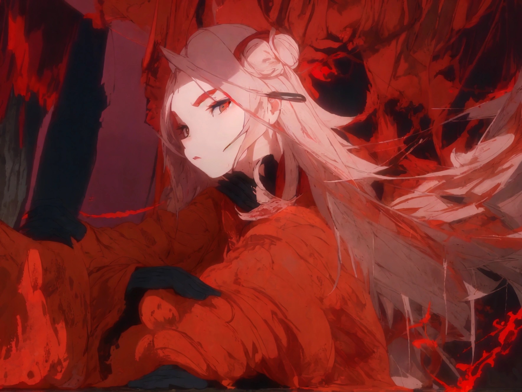Red Demon Fox Girl