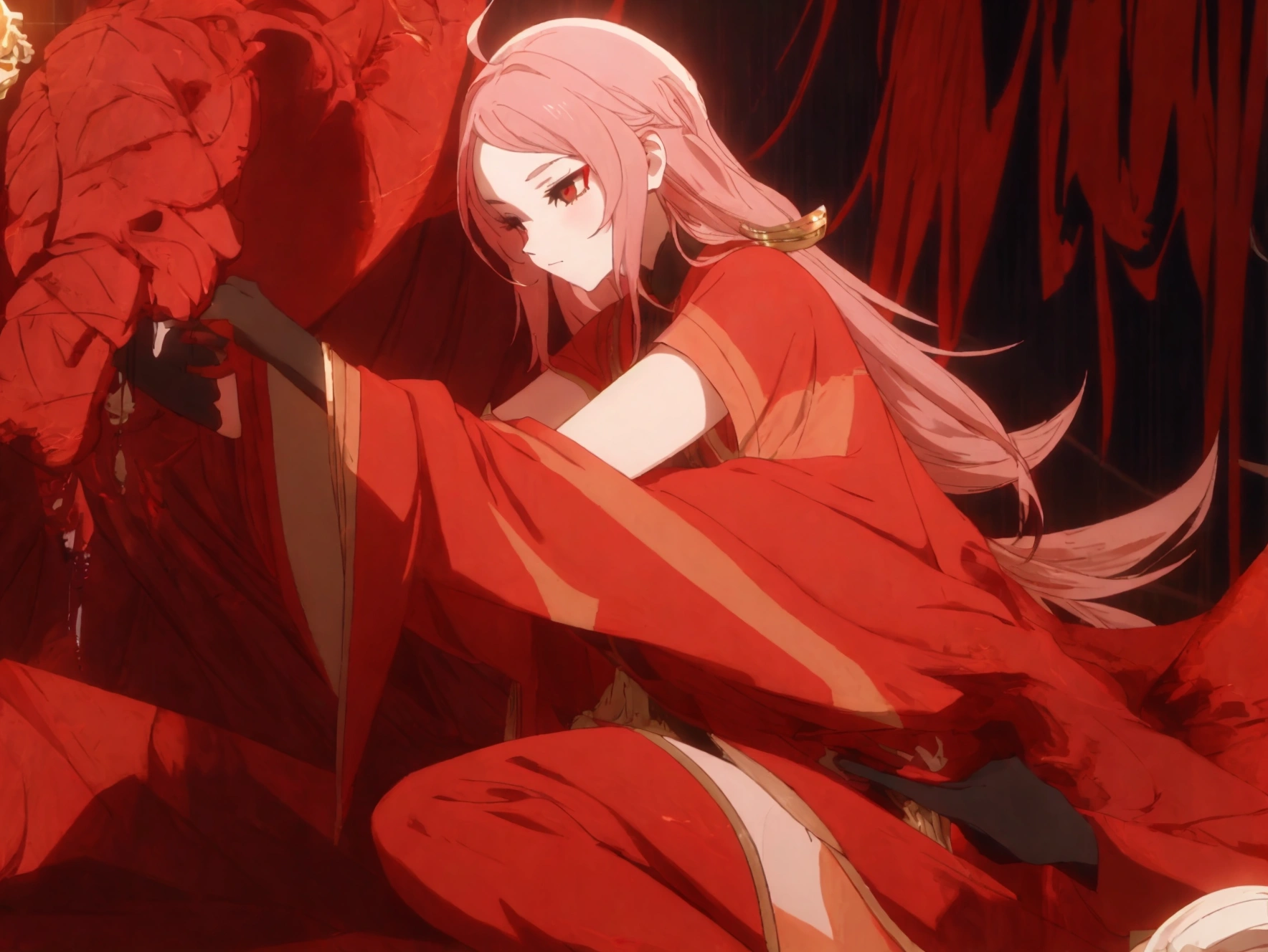 Red Demon Fox Girl